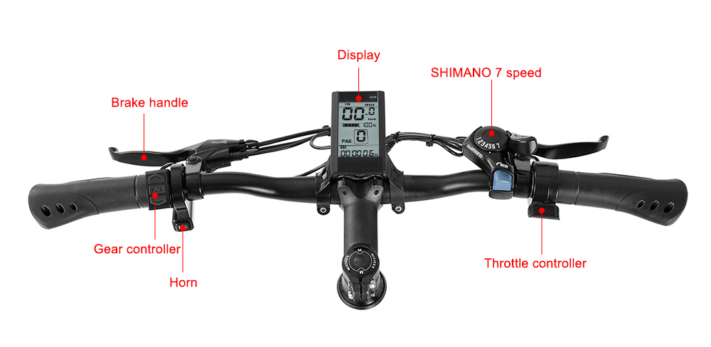 SAMEBIKE E-Mountain YY36 E-MTB