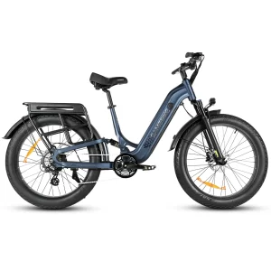 SAMEBIKE CREST in Blau, Seitenansicht