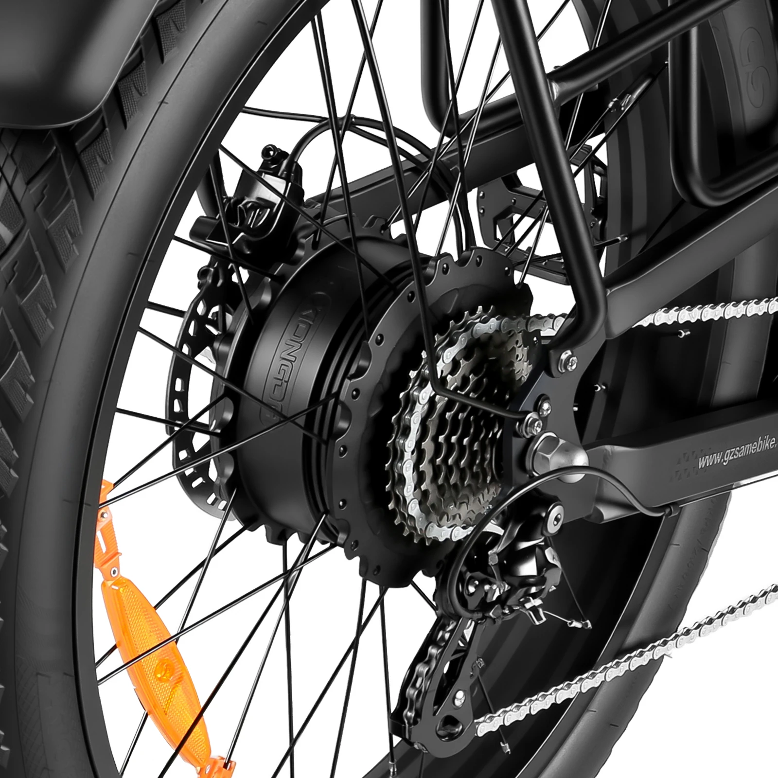 SAMEBIKE CREST, Detailaufnahme 3