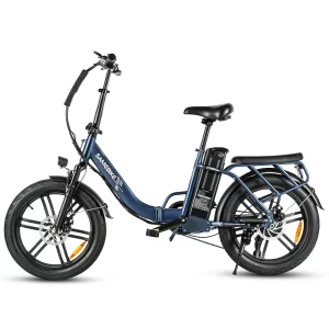 SAMEBIKE CY20 Pro in Dunkelblau, Seitenansicht