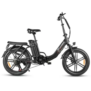 SAMEBIKE CY20 Pro in Schwarz, Seitenansicht
