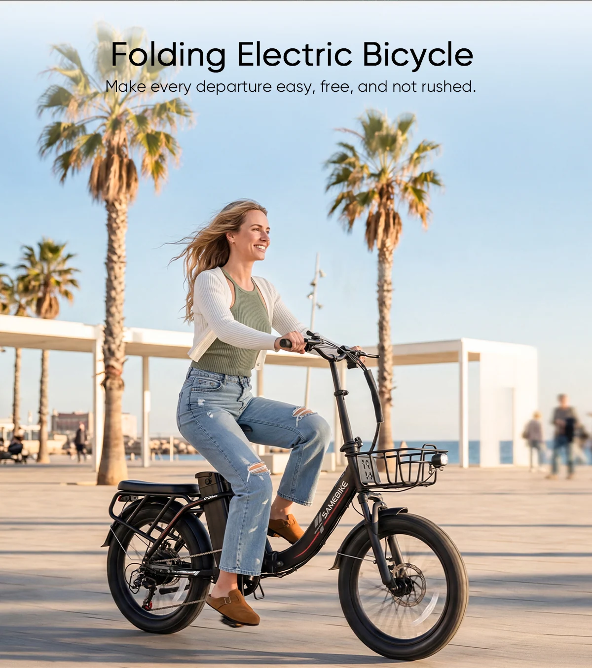 Faltbares SAMEBIKE CY20 Pro-FT E-Bike