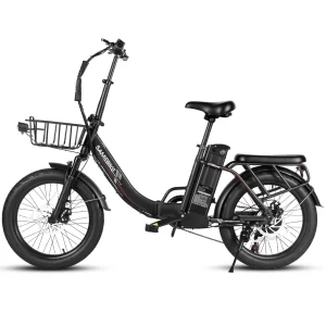 SAMEBIKE CY20 Pro-FT in Schwarz, linke Seitenansicht