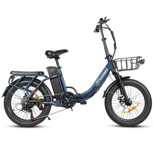 SAMEBIKE CY20 Pro-FT in Seeblau, rechte Seitenansicht