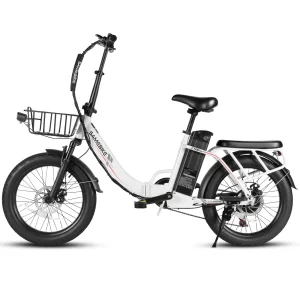 SAMEBIKE CY20 Pro-FT in Weiß, linke Seitenansicht