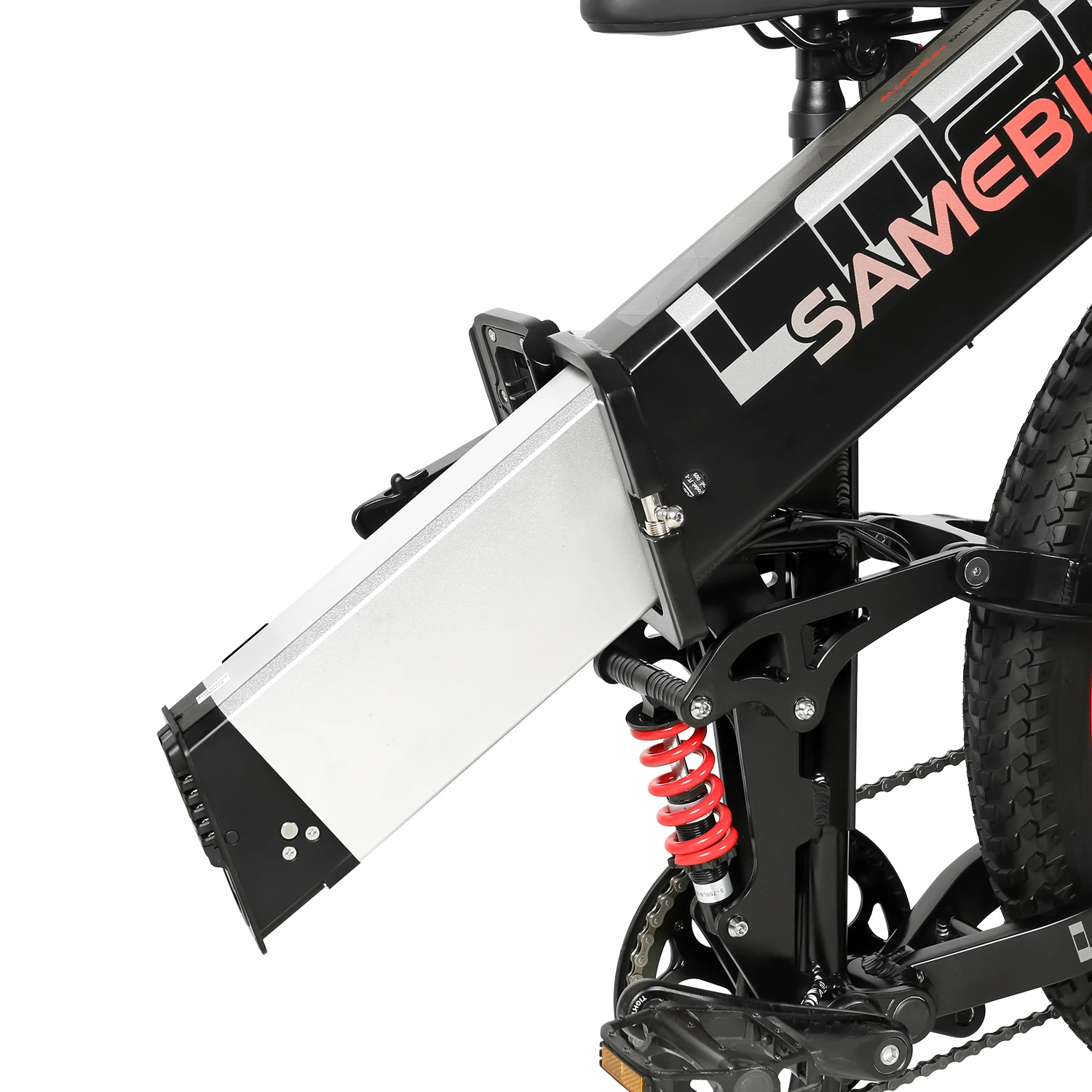 SAMEBIKE LO26 Plus, Detailaufnahme 1