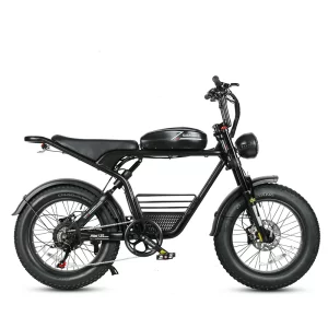 SAMEBIKE M20 in Schwarz, Seitenansicht