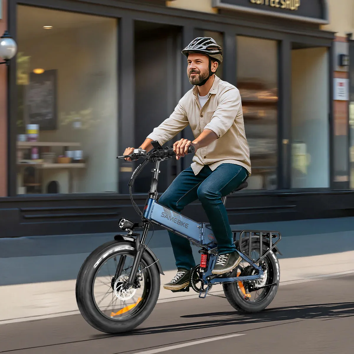 SAMEBIKE RS-A02 Pro, Detailaufnahme 1