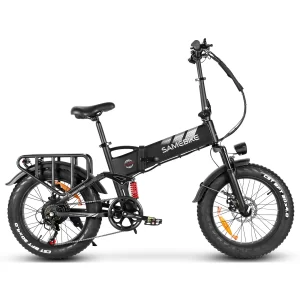 SAMEBIKE RS-A02 Pro in Schwarz, Seitenansicht