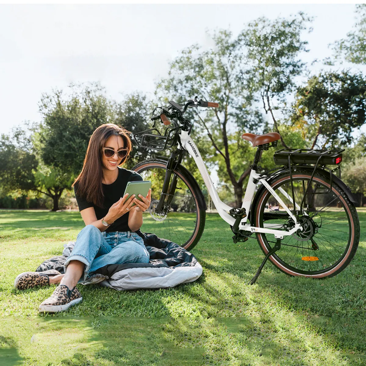 SAMEBIKE RS-A07, Detailaufnahme 2