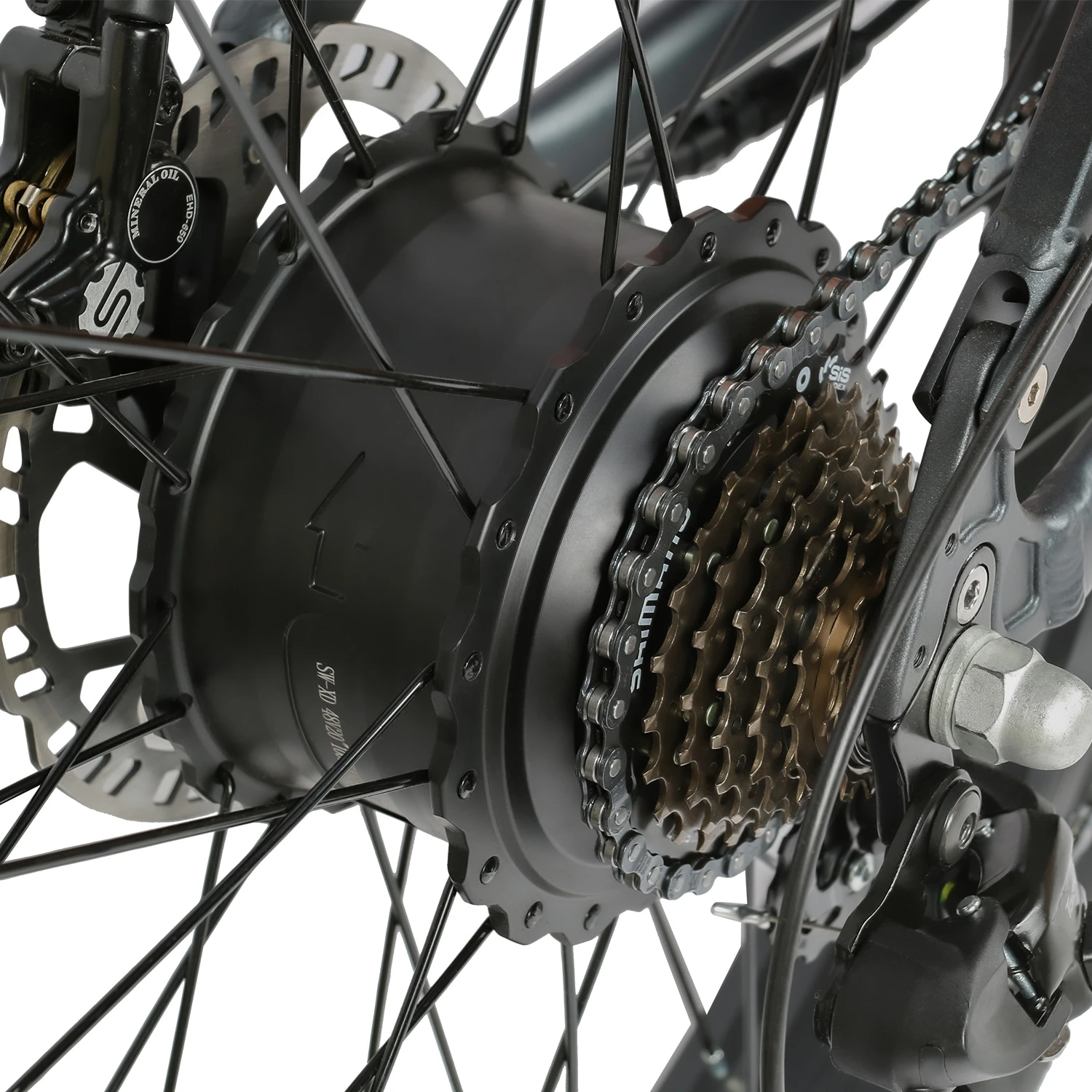 SAMEBIKE RS-A08-II, Detailaufnahme 3