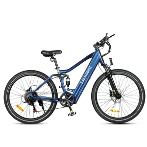 SAMEBIKE XD26-II in Blau, Seitenansicht