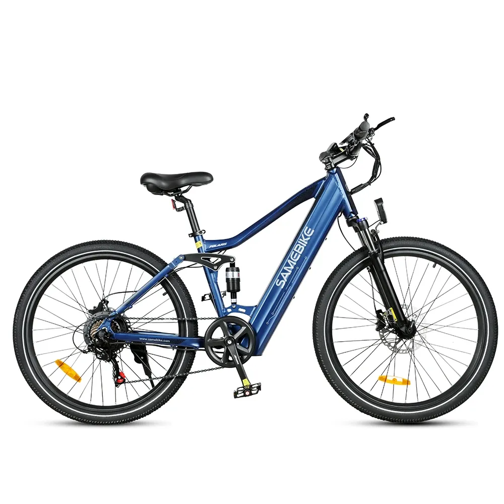 SAMEBIKE XD26-II in Blau, Seitenansicht