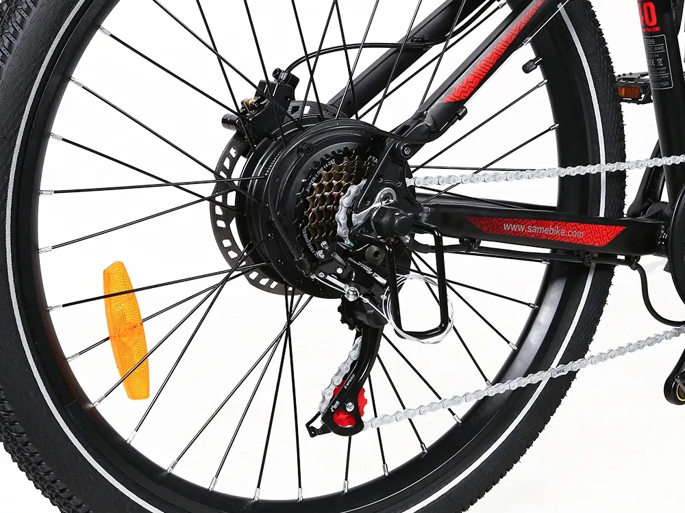 SAMEBIKE XD26-II, Detailaufnahme 1