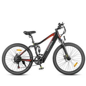 SAMEBIKE XD26-II in Schwarz, Seitenansicht