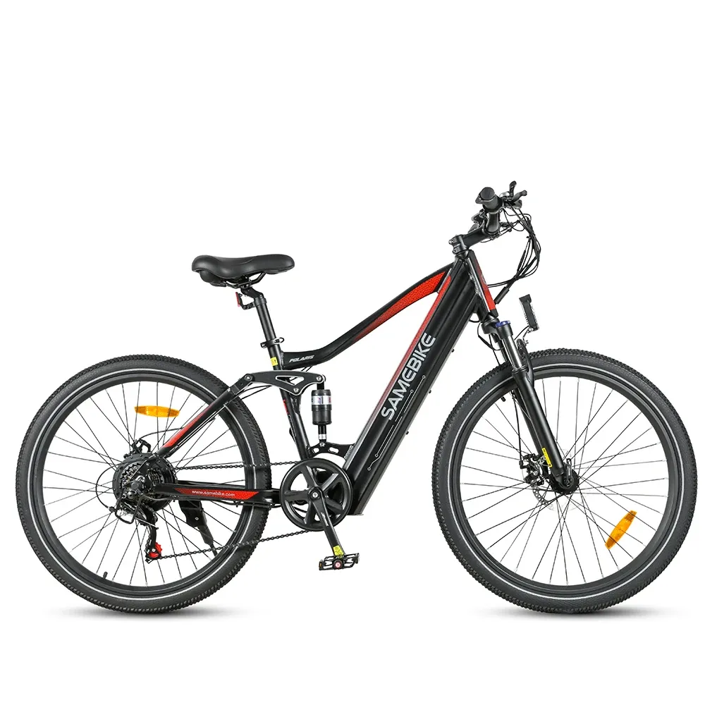 SAMEBIKE XD26-II in Schwarz, Seitenansicht